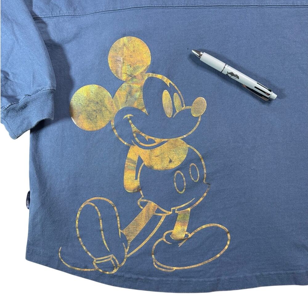 Disney Parks Disneyland Spirit Jersey - Navy & Gold Mickey Mouse - Size XL - Picture 5 of 10